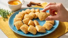 Za chvilku je to hotové! Šéfkuchař prozrazuje, jak připravit „rychlé“ kefírové sušenky