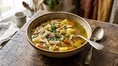 Tato kuřecí polévka se vždycky sní – a to všechno díky jednomu malému detailu